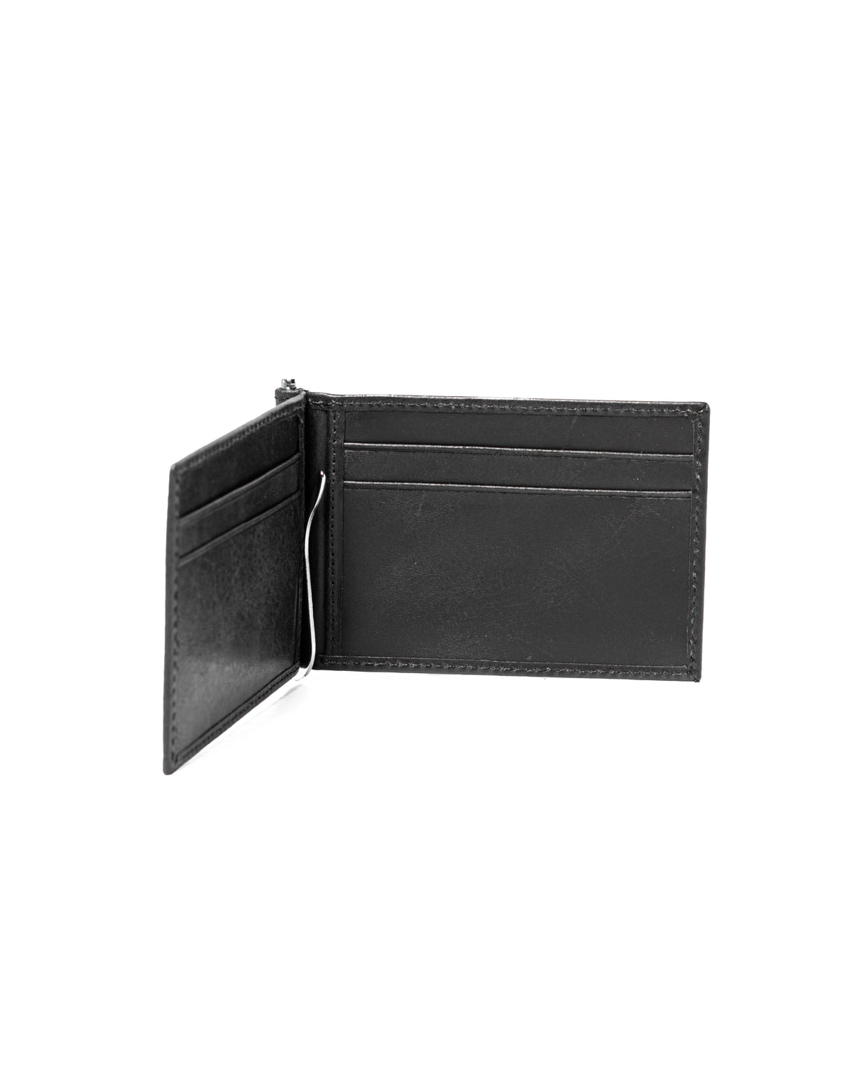 BILLETERA HOMBRE CLIP NEGRA
