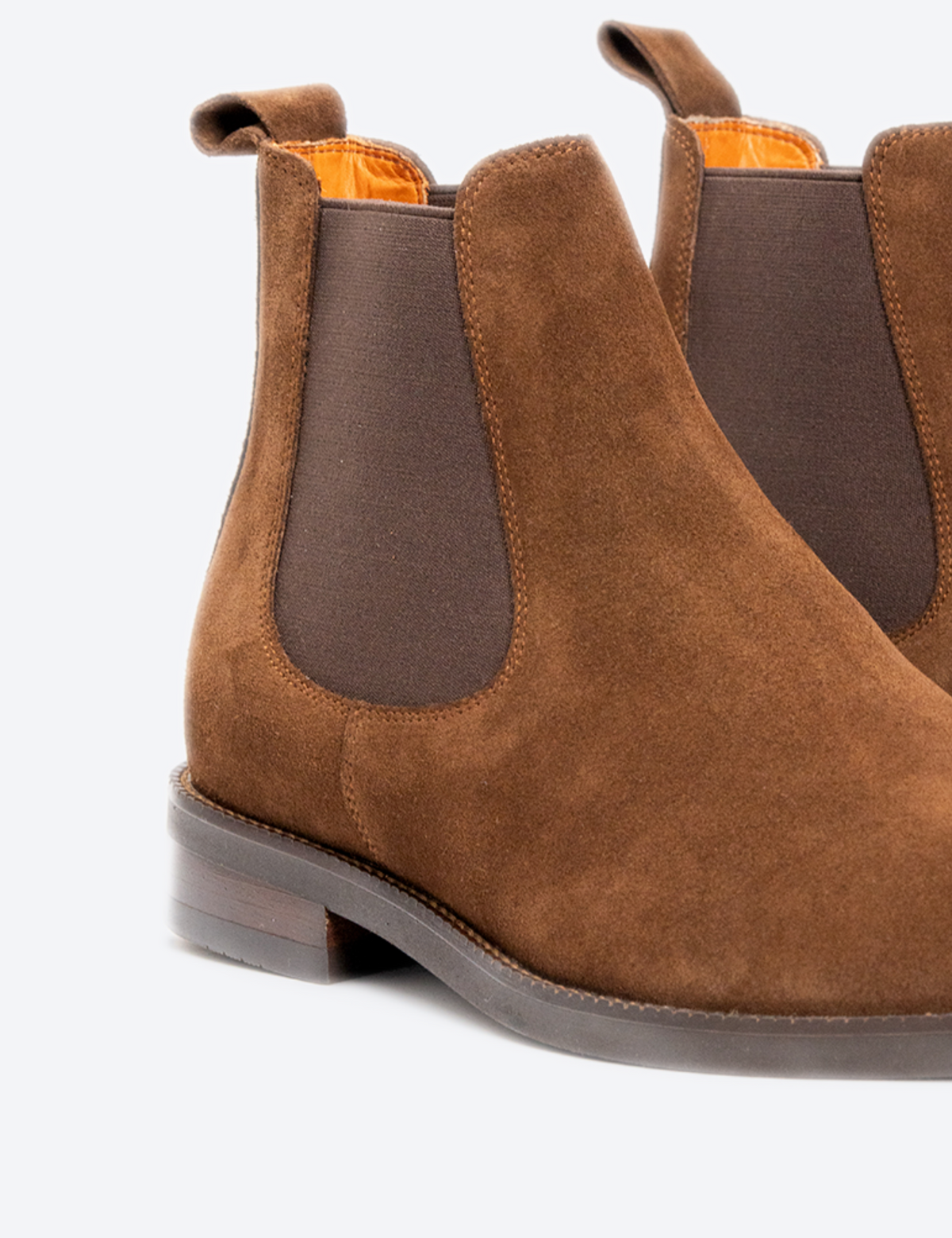 BOTA CHELSEA LONDRES CARNAZA CHOCOLATE