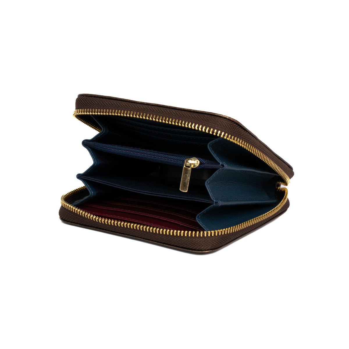 BILLETERA MUJER VELEZ OCRE